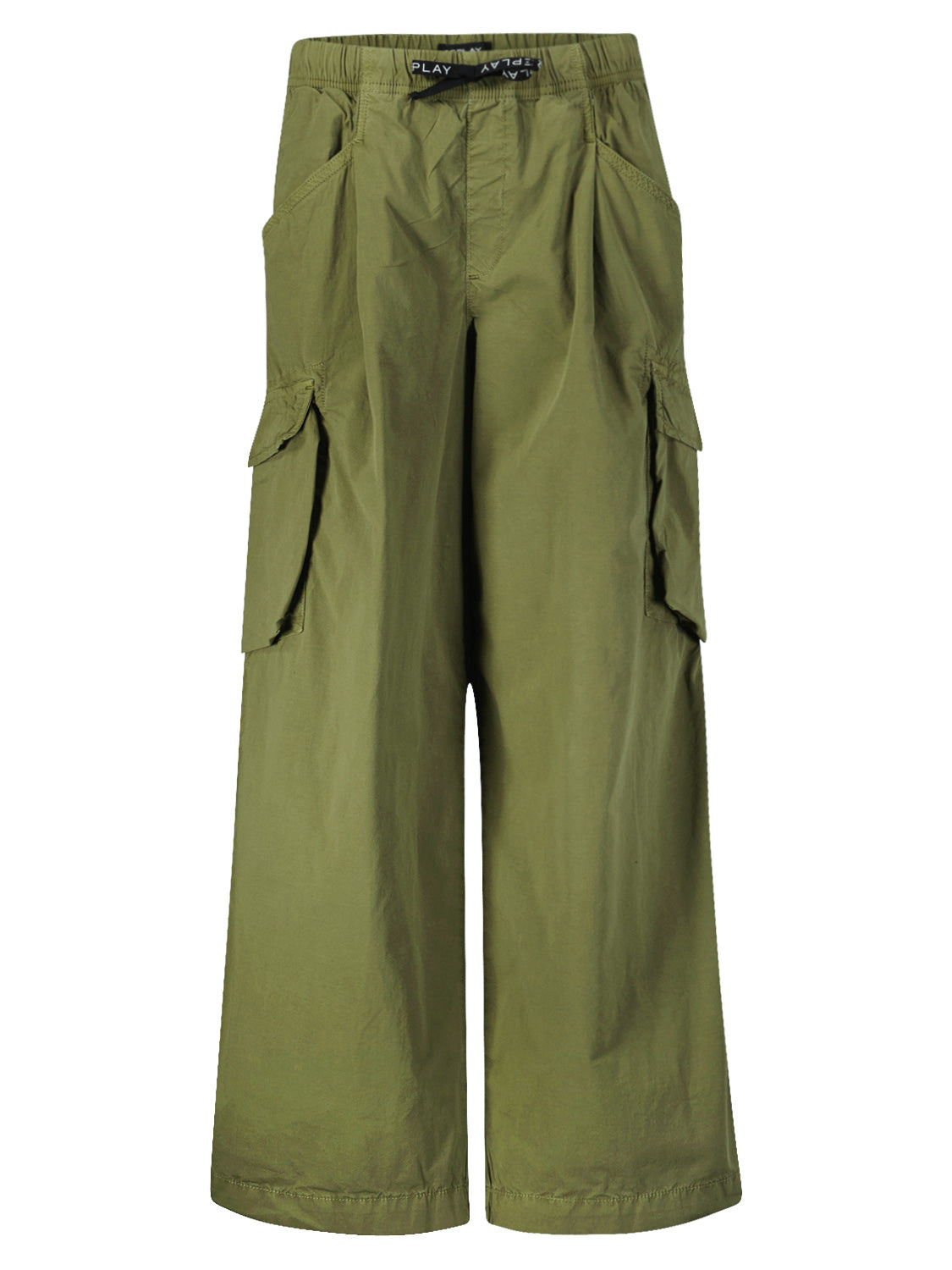 Replay & Sons Kids Cargo Trousers Olive Green in Olive Green 6901122710-1.jpg | NICKIS.com