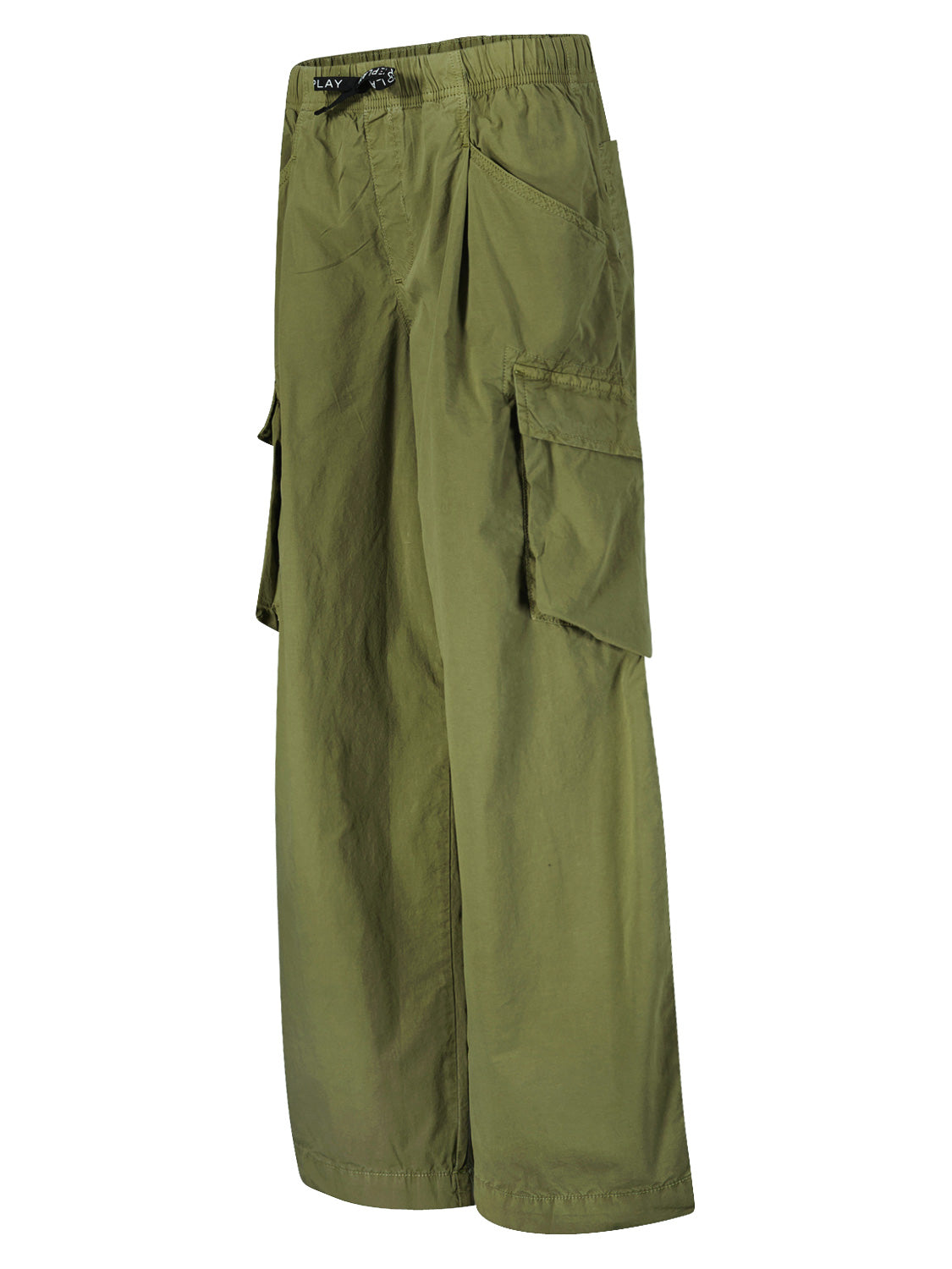 Replay & Sons Kids Cargo Trousers Olive Green in Olive Green 6901122710-4.jpg | NICKIS.com