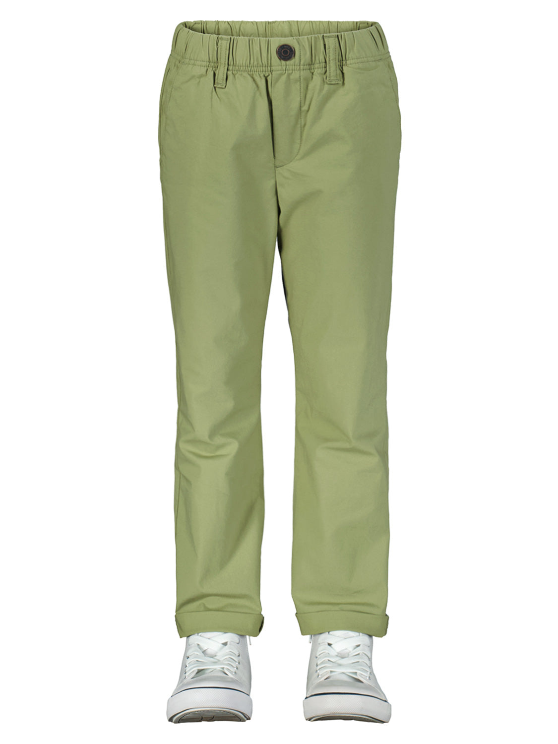 Tommy Hilfiger Kids pants Regular Pull On Olive Green in Olive Green 6901135895-4.jpg | NICKIS.com