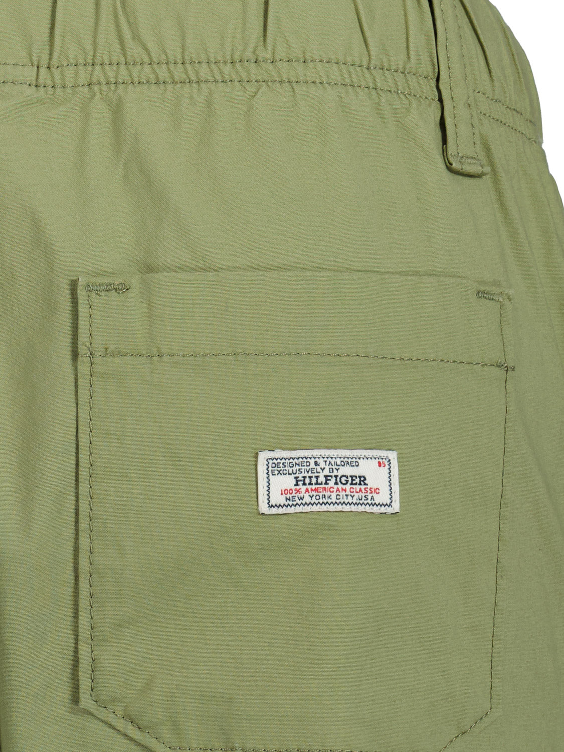 Tommy Hilfiger Kids pants Regular Pull On Olive Green in Olive Green 6901135895-7.jpg | NICKIS.com