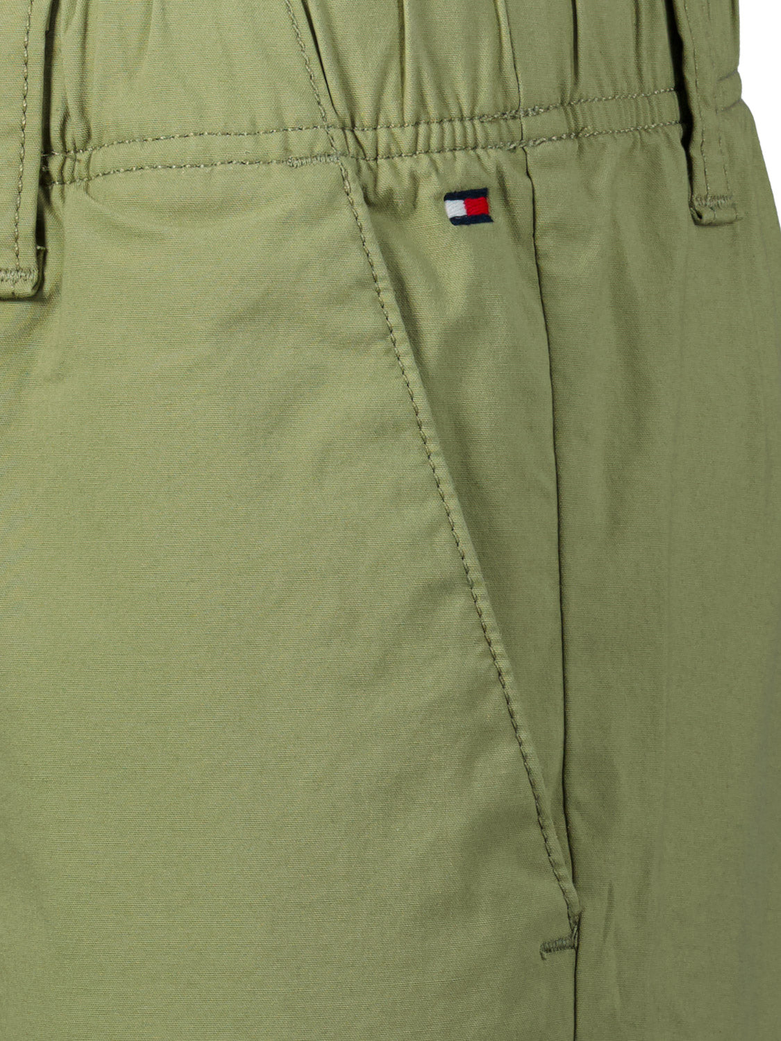 Tommy Hilfiger Kids pants Regular Pull On Olive Green in Olive Green 6901135895-8.jpg | NICKIS.com