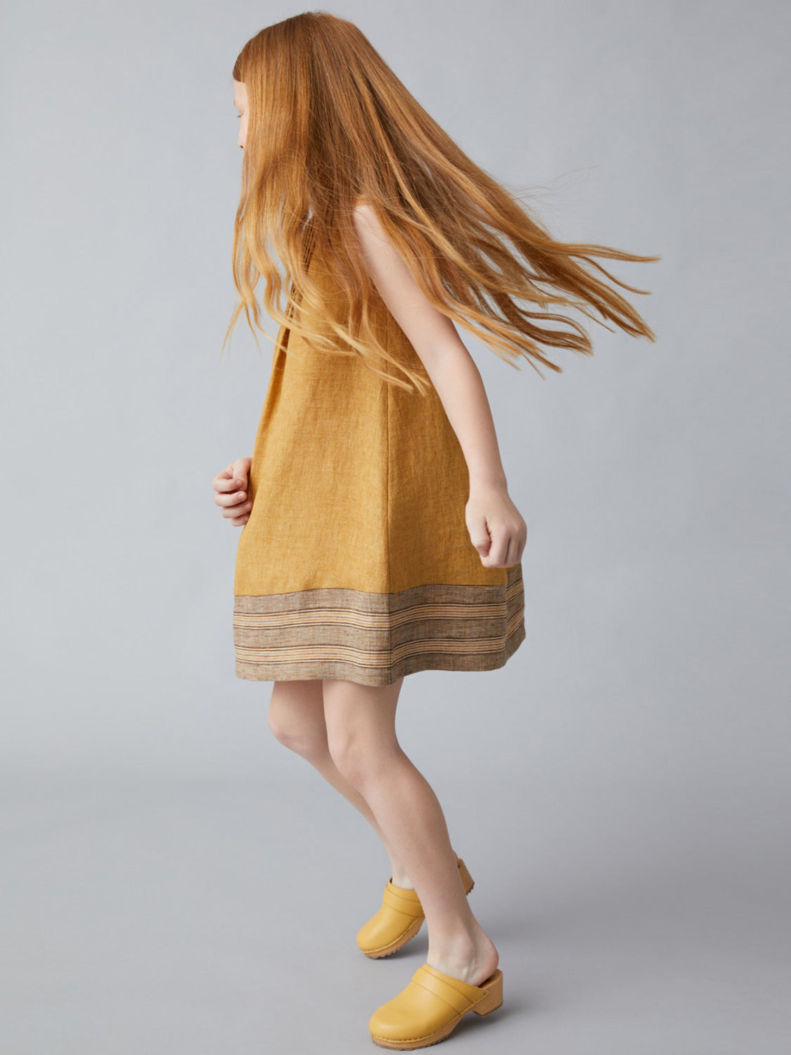 Il Gufo Kids dress Camel in Camel 6901136731-3.jpg | NICKIS.com