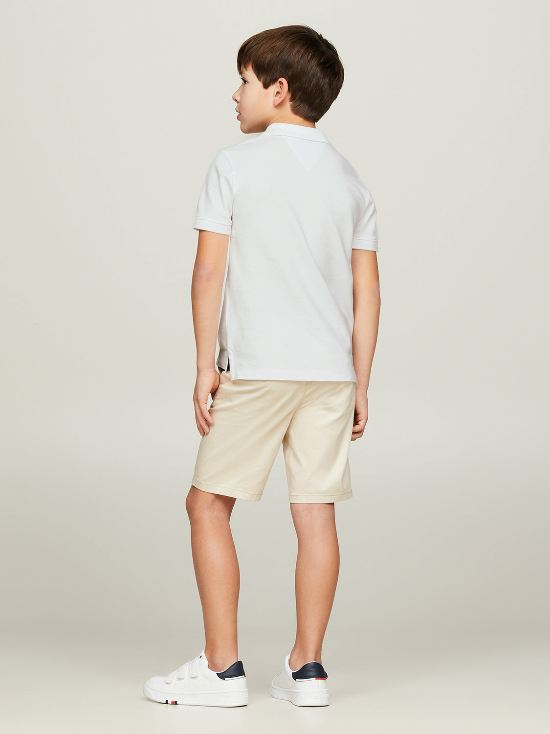 Tommy Hilfiger Kids Polo Shirt White in White 6901163879-3.jpg | NICKIS.com