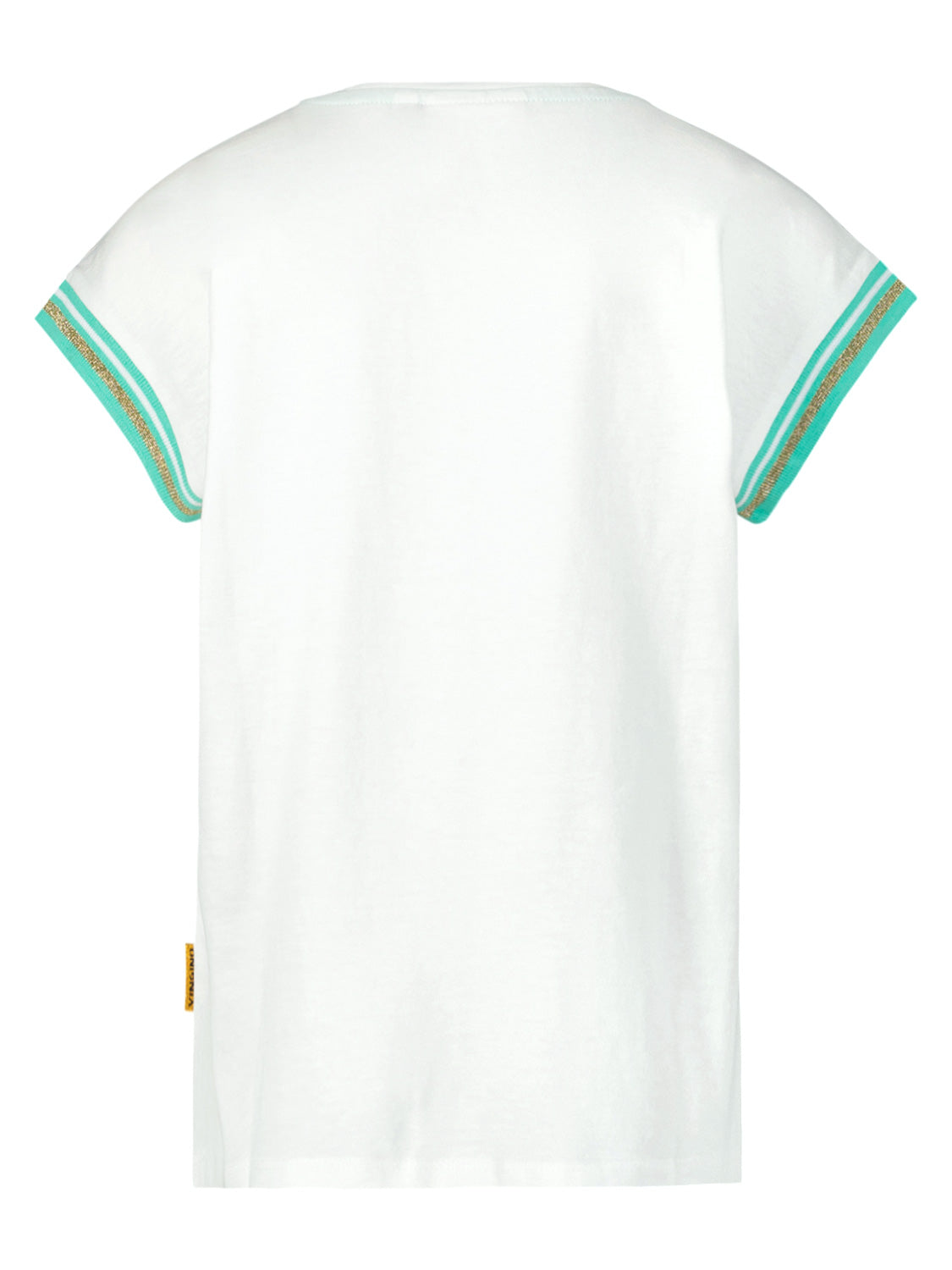 Vingino Kids t-shirt Harietta White in White 6901213314-5.jpg | NICKIS.com