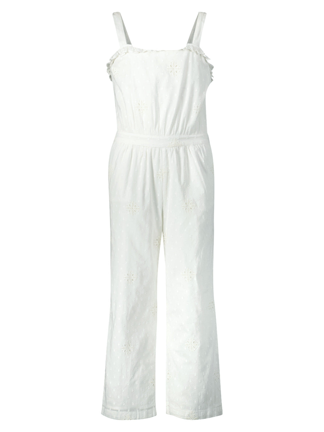 Scotch & Soda Kids overall White in White 6901219095-1.jpg | NICKIS.com