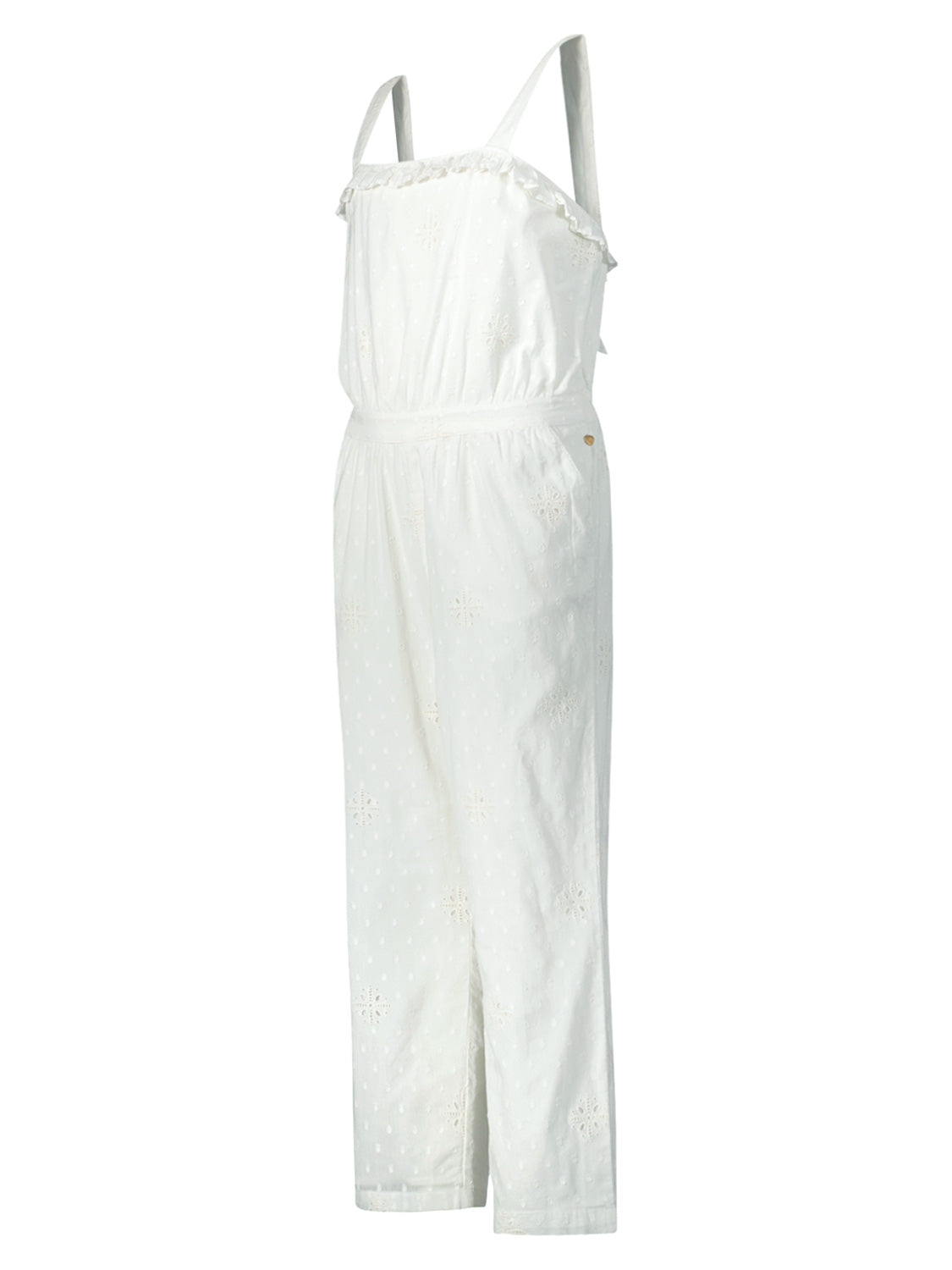 Scotch & Soda Kids overall White in White 6901219095-4.jpg | NICKIS.com