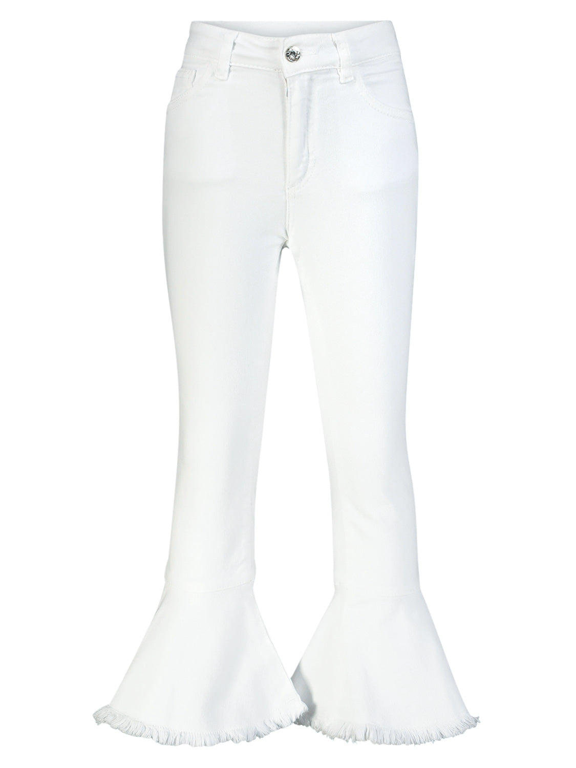 TWINSET Kids jeans White in White 6901251443-1.jpg | NICKIS.com