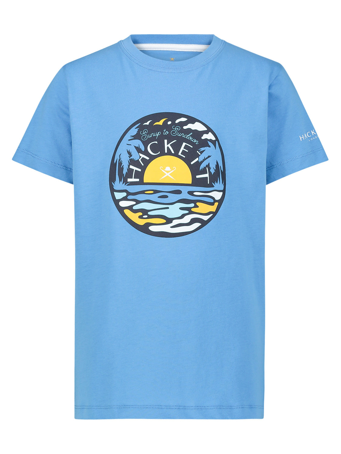 Hackett London Kids t-shirt Blue in Blue 6901453293-1.jpg | NICKIS.com