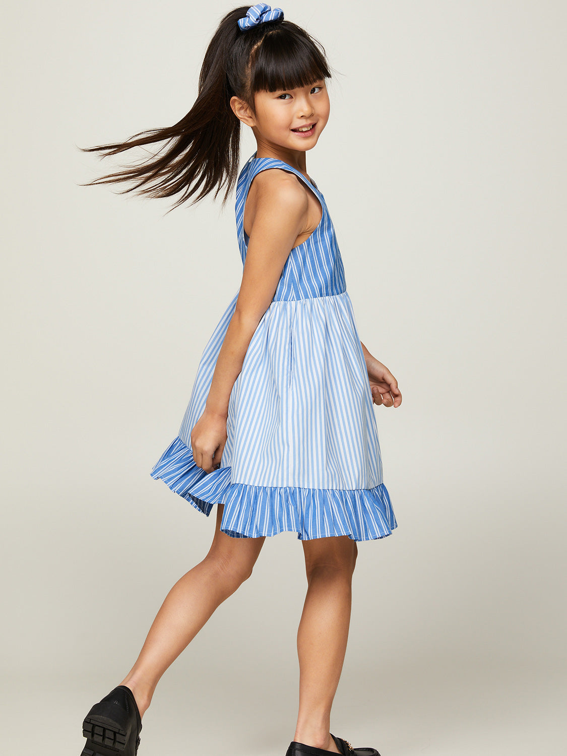 Tommy Hilfiger Kids dress Blue in Blue 6901594907-9.jpg | NICKIS.com