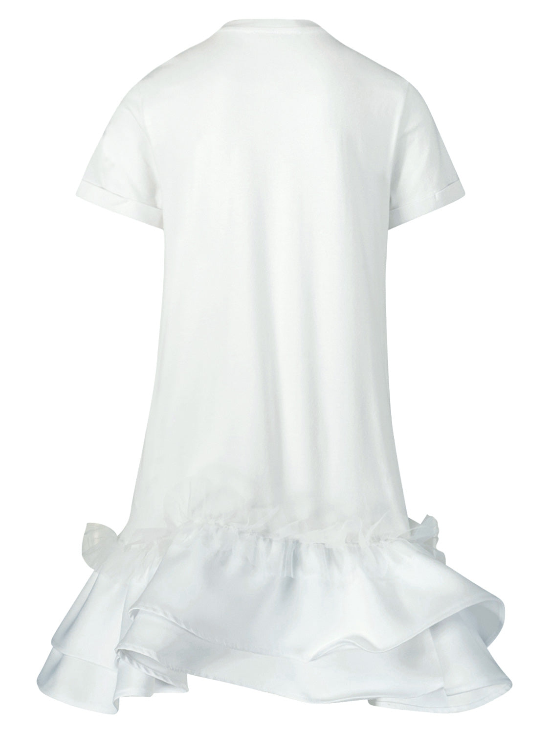 TWINSET Kids dress White in White 6901616361-4.jpg | NICKIS.com