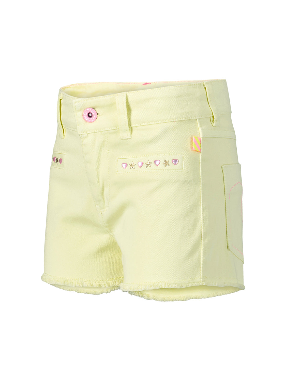 Billieblush Kids Shorts Yellow in Yellow 6901649497-4.jpg | NICKIS.com