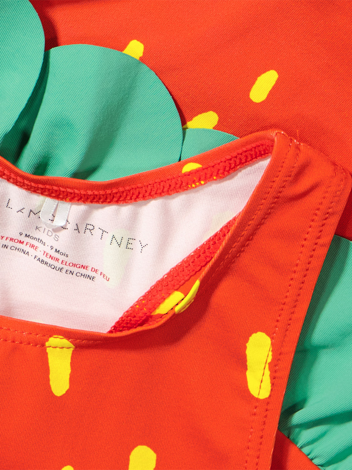 Stella McCartney Kids Kids swimsuit Red in Red 6901671400-5.jpg | NICKIS.com