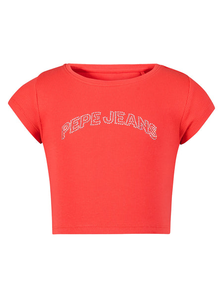 Pepe Jeans t-shirt Red girls