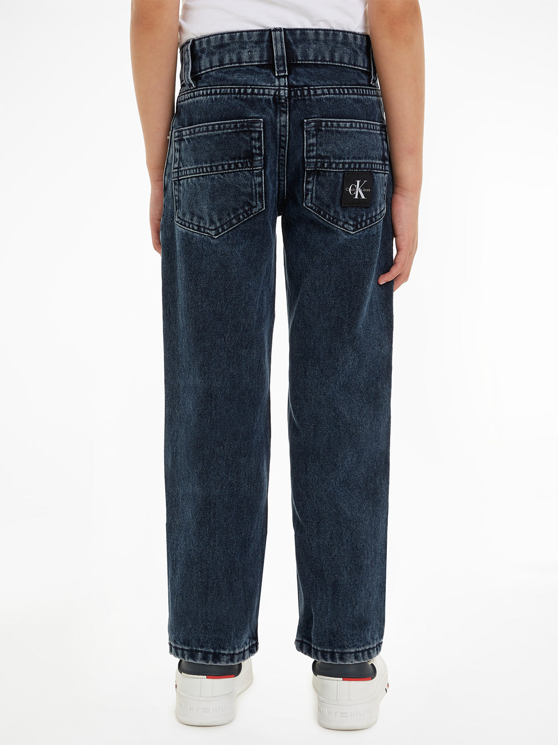 Calvin Klein Kids jeans Regular Straight Visual Blue in Blue 6901718768-3.jpg | NICKIS.com