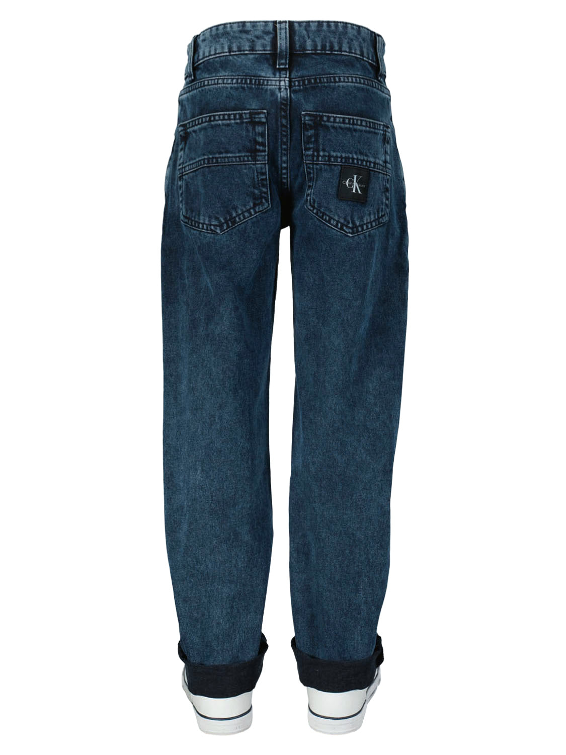 Calvin Klein Kids jeans Regular Straight Visual Blue in Blue 6901718768-6.jpg | NICKIS.com