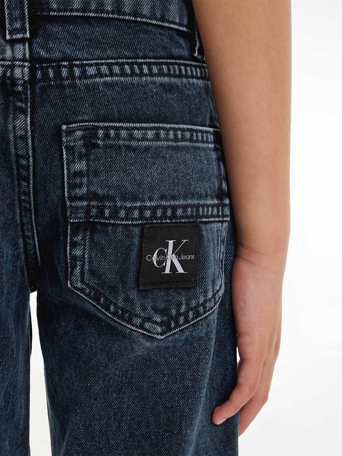 Calvin Klein Kids jeans Regular Straight Visual Blue in Blue 6901718768-8.jpg | NICKIS.com