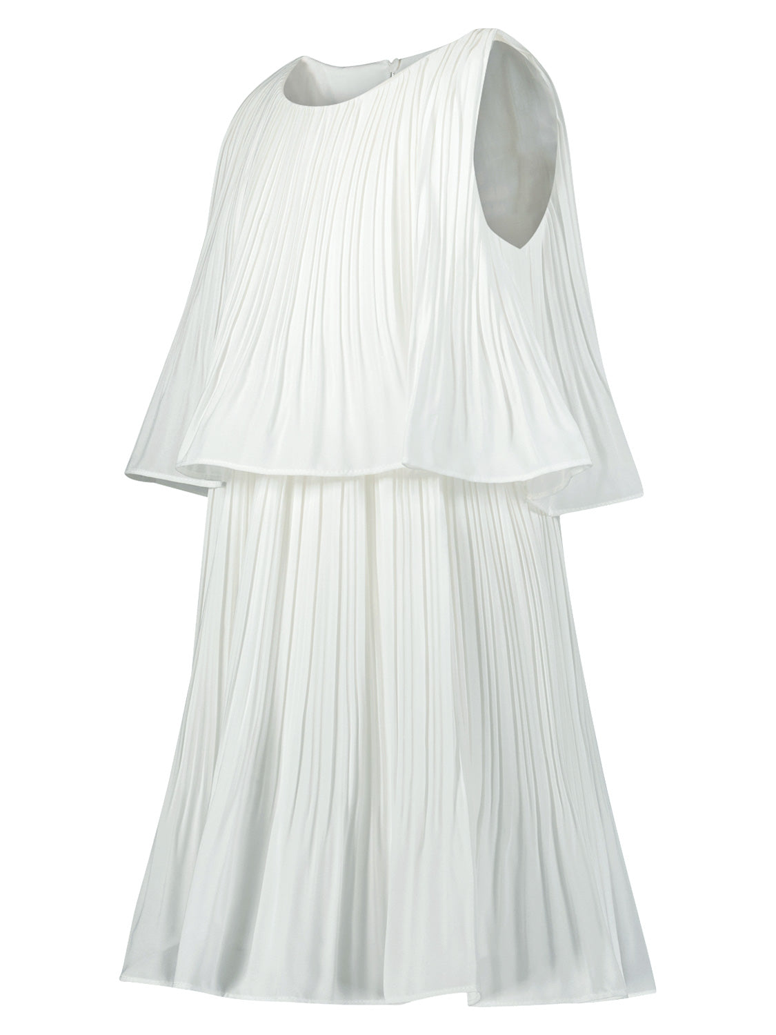 Mayoral Kids dress White in White 6901729986-5.jpg | NICKIS.com