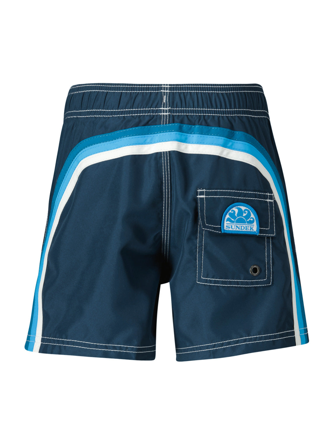 Sundek Kids swim shorts Blue in Blue 6901825604-5.jpg | NICKIS.com