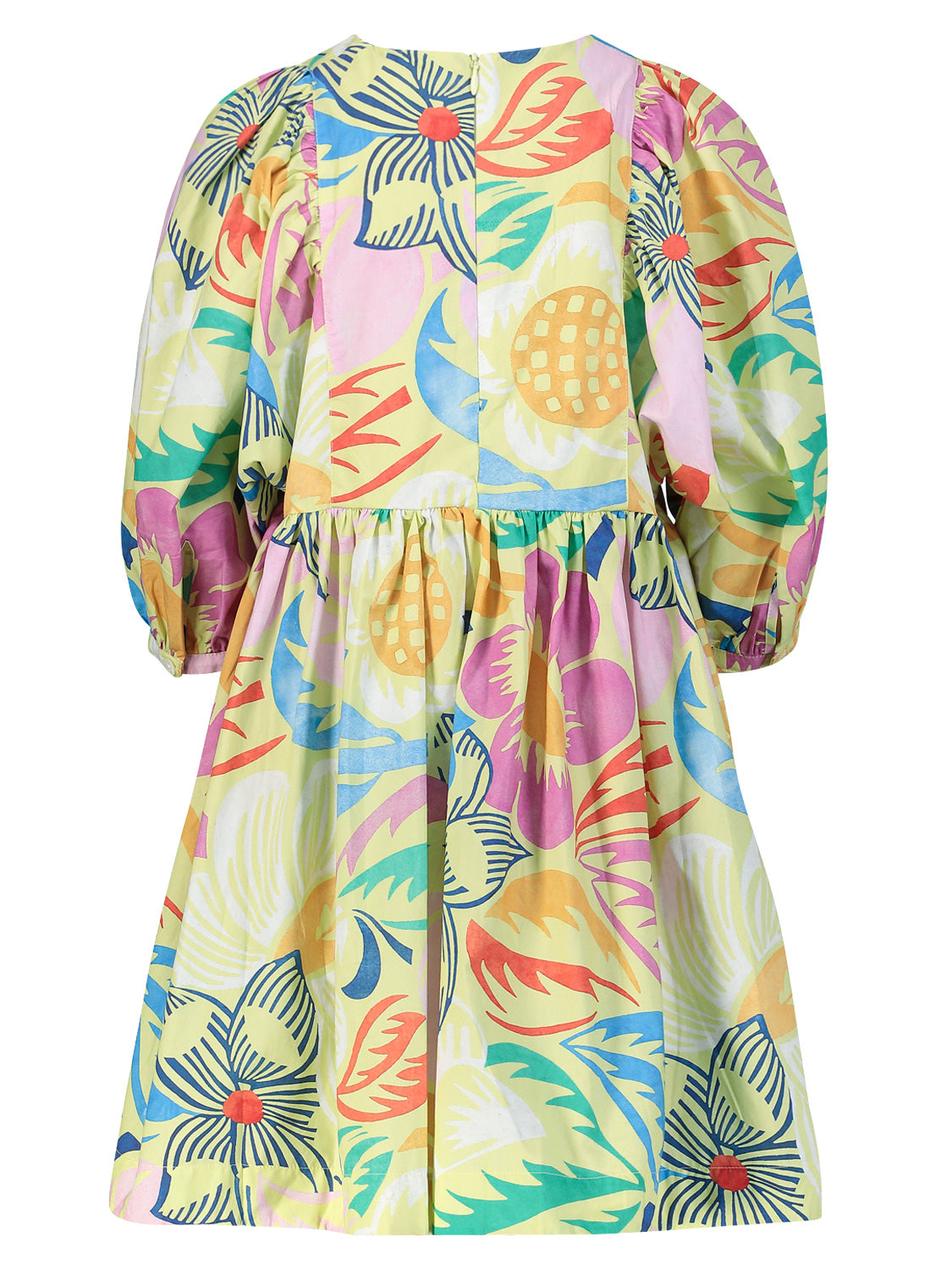 Molo Kids dress Caio Yellow in Yellow 6901883328-5.jpg | NICKIS.com