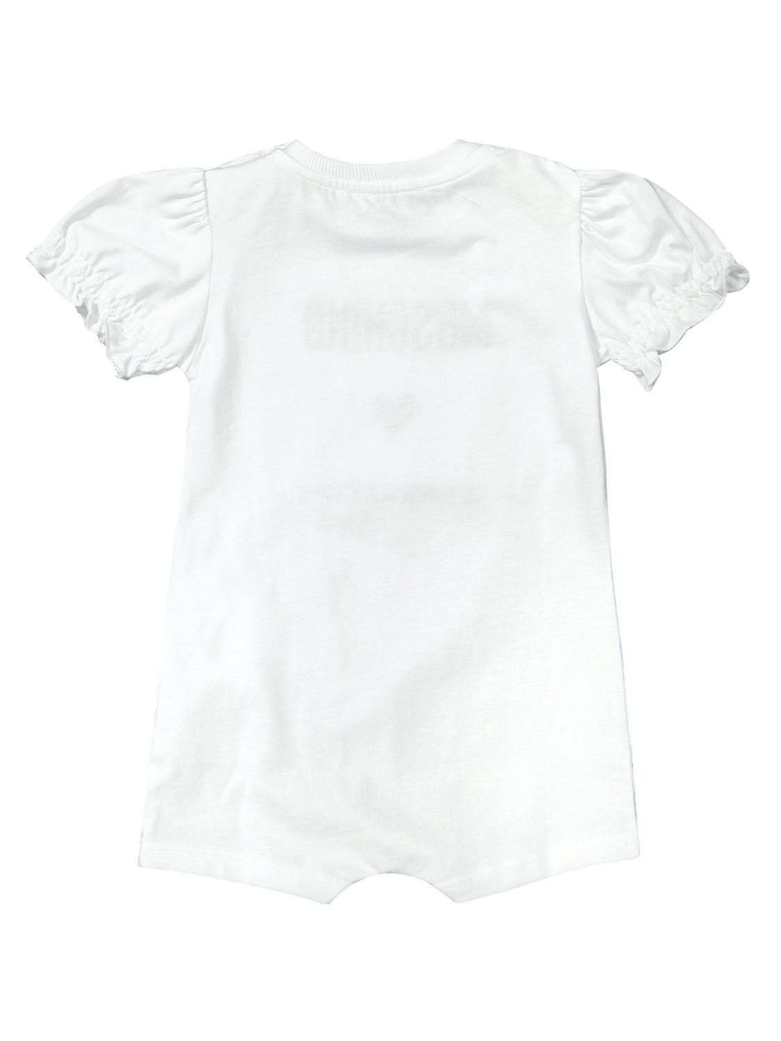 Moschino Kids babygrow White in White 6901884995-4.jpg | NICKIS.com