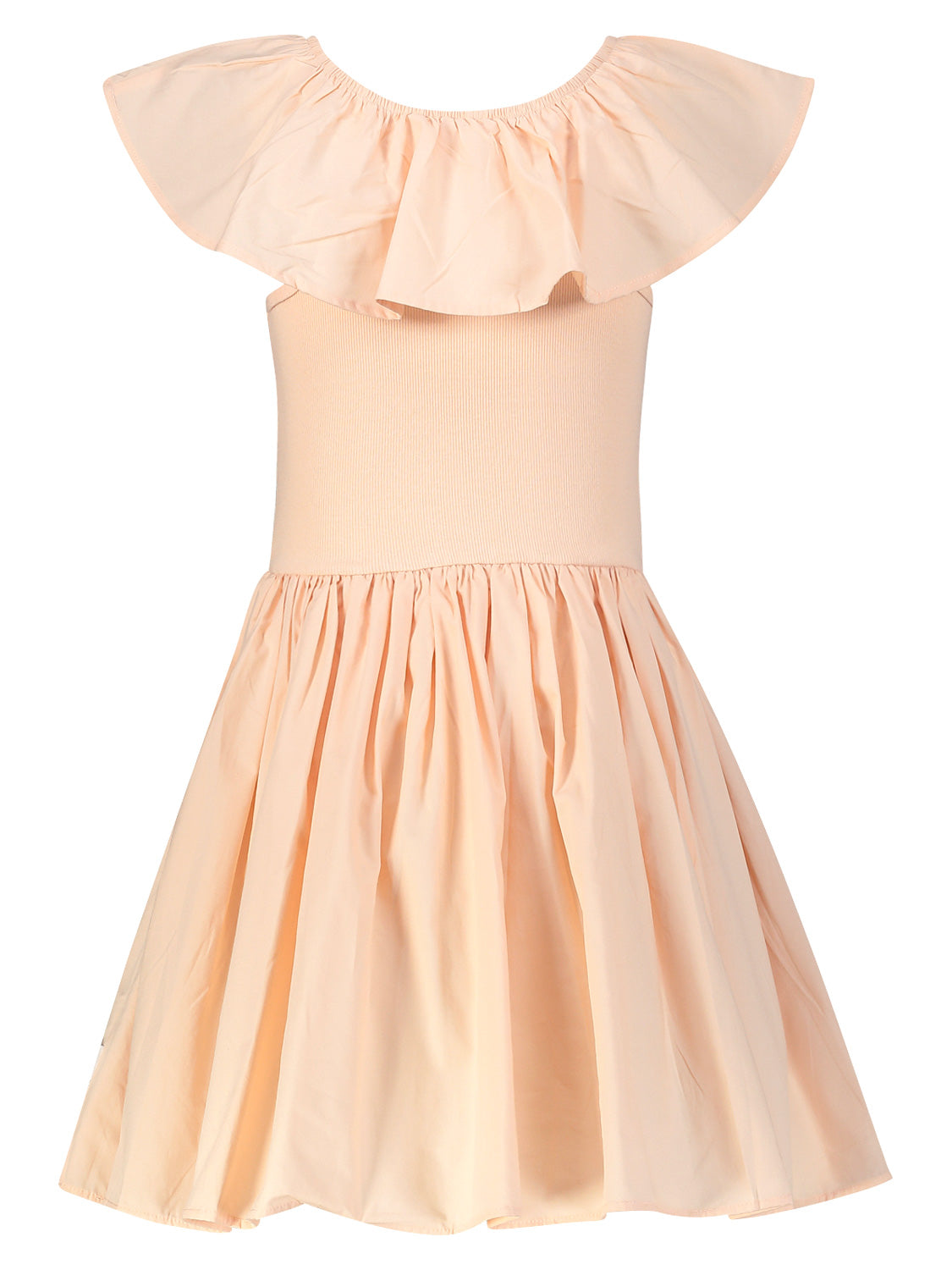 Molo Kids dress Christal Apricot in Apricot 6901919737-5.jpg | NICKIS.com