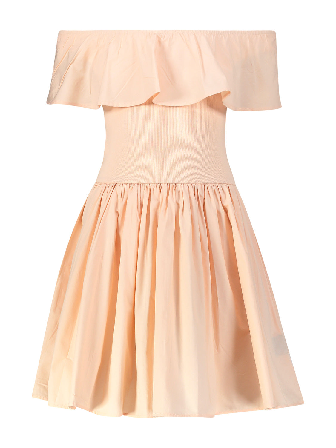 Molo Kids dress Christal Apricot in Apricot 6901919737-6.jpg | NICKIS.com