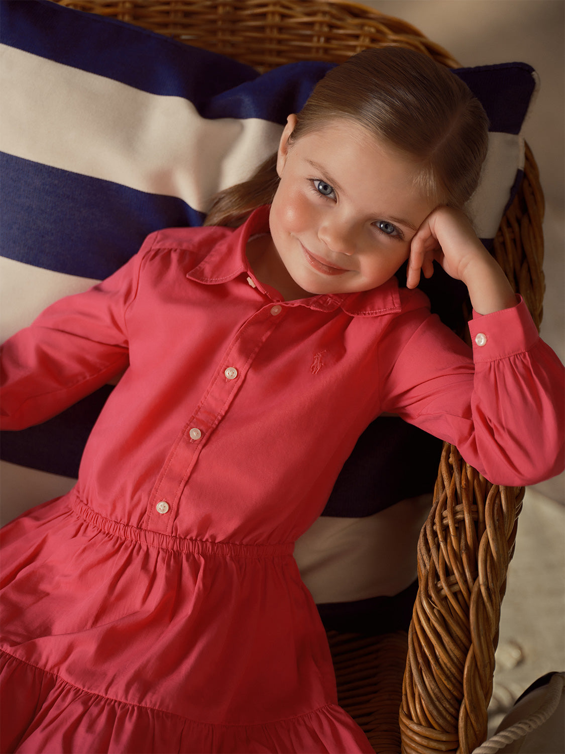 Polo Ralph Lauren Kids dress Fuchsia in Fuchsia 6901948443-8.jpg | NICKIS.com