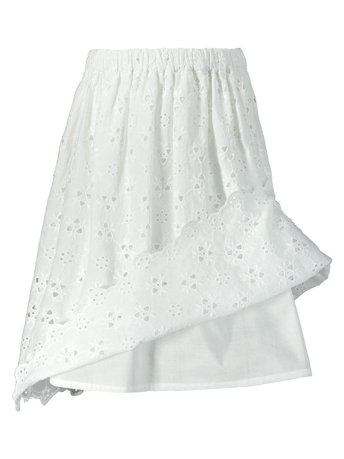 The New Society Kids skirt Abbott White in White 6902099715-4.jpg | NICKIS.com