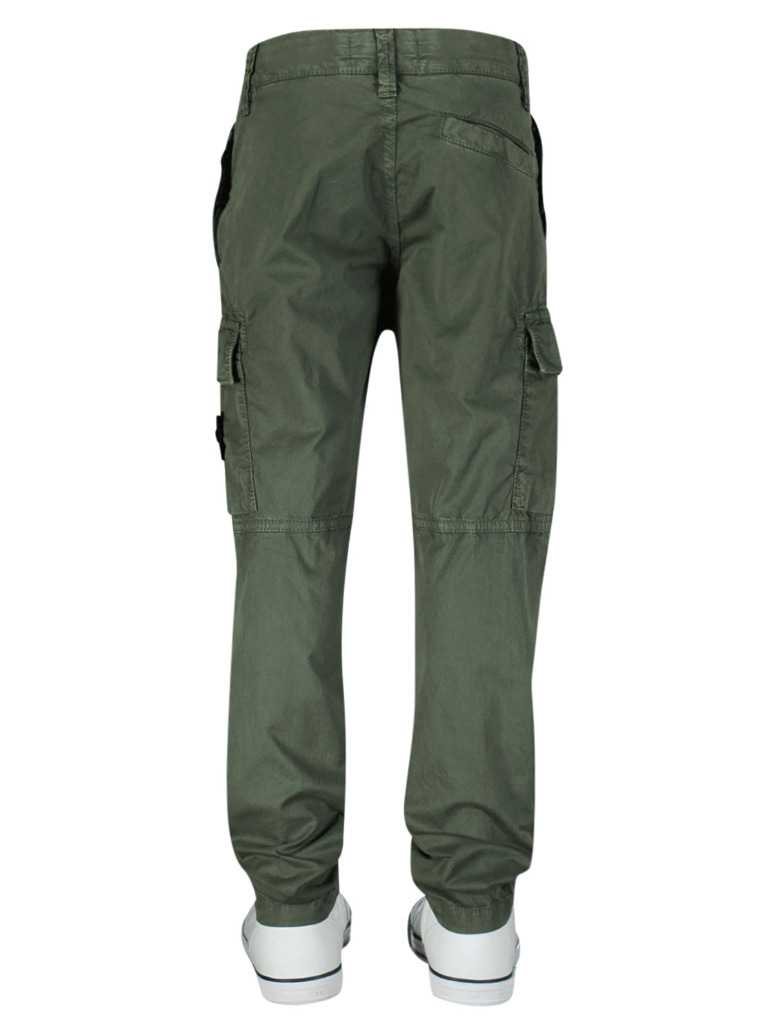 STONE ISLAND JUNIOR Kids Cargo Trousers Olive Green in Olive Green 6902113325-6.jpg | NICKIS.com