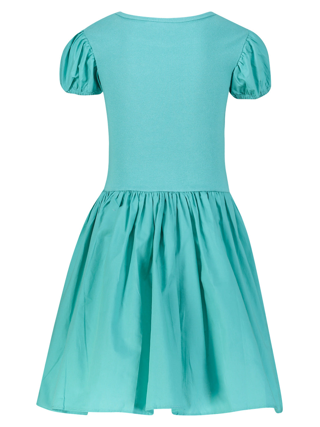 Molo Kids dress Cleopatra Turquoise in Turquoise 6902137552-5.jpg | NICKIS.com