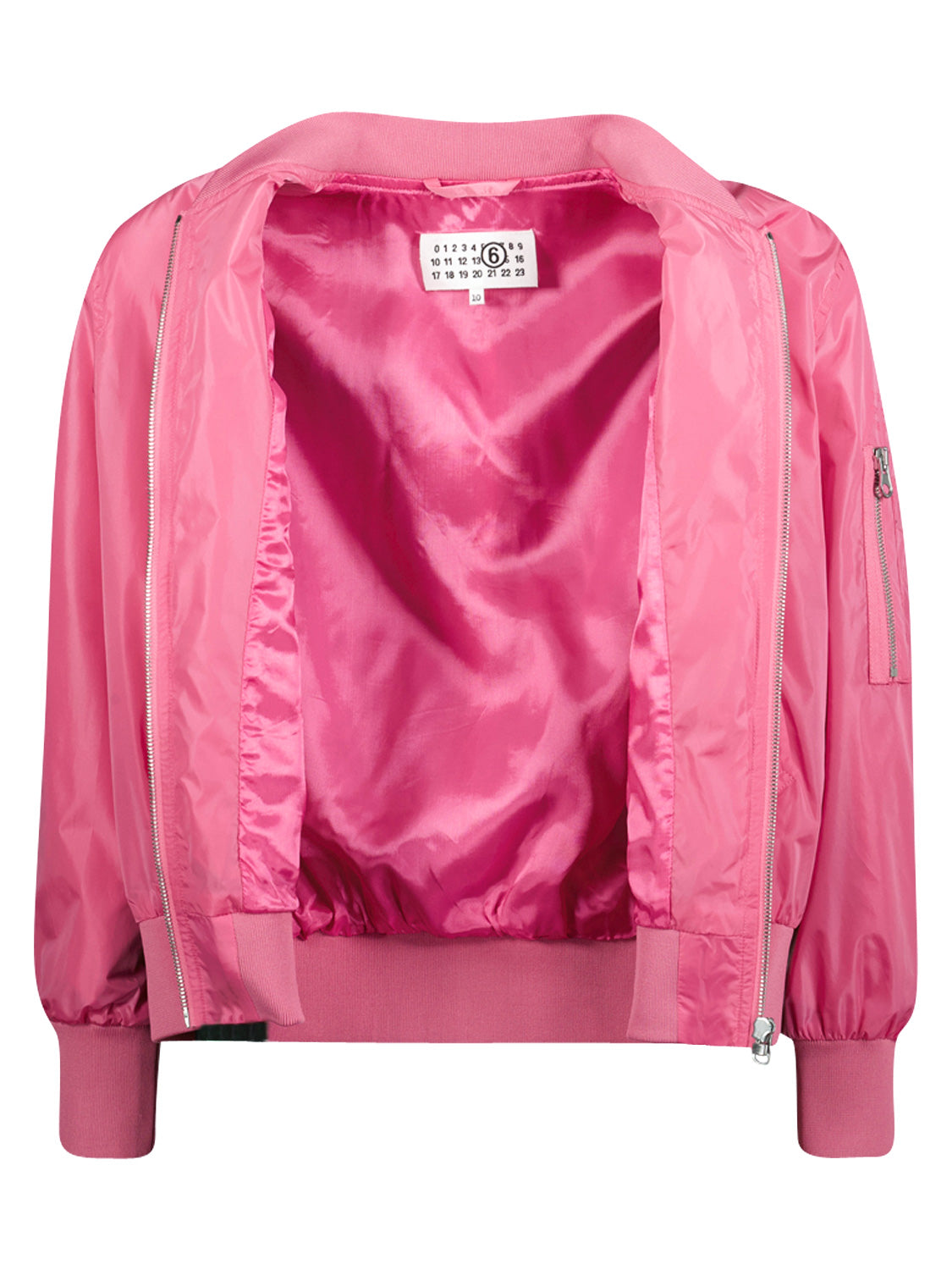 MM6 Maison Margiela Kids jacket Fuchsia in Fuchsia 6902139493-6.jpg | NICKIS.com