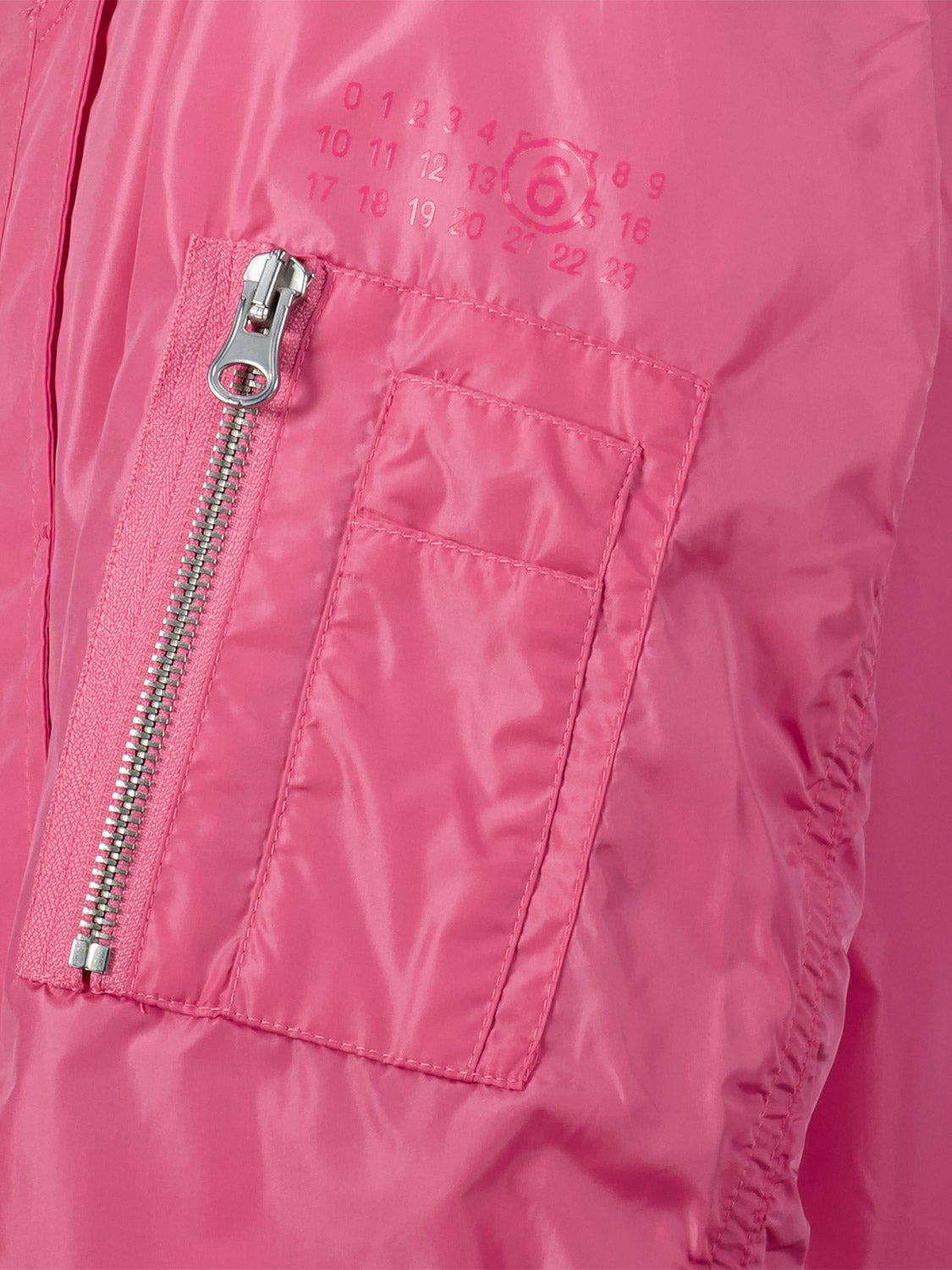 MM6 Maison Margiela Kids jacket Fuchsia in Fuchsia 6902139493-7.jpg | NICKIS.com