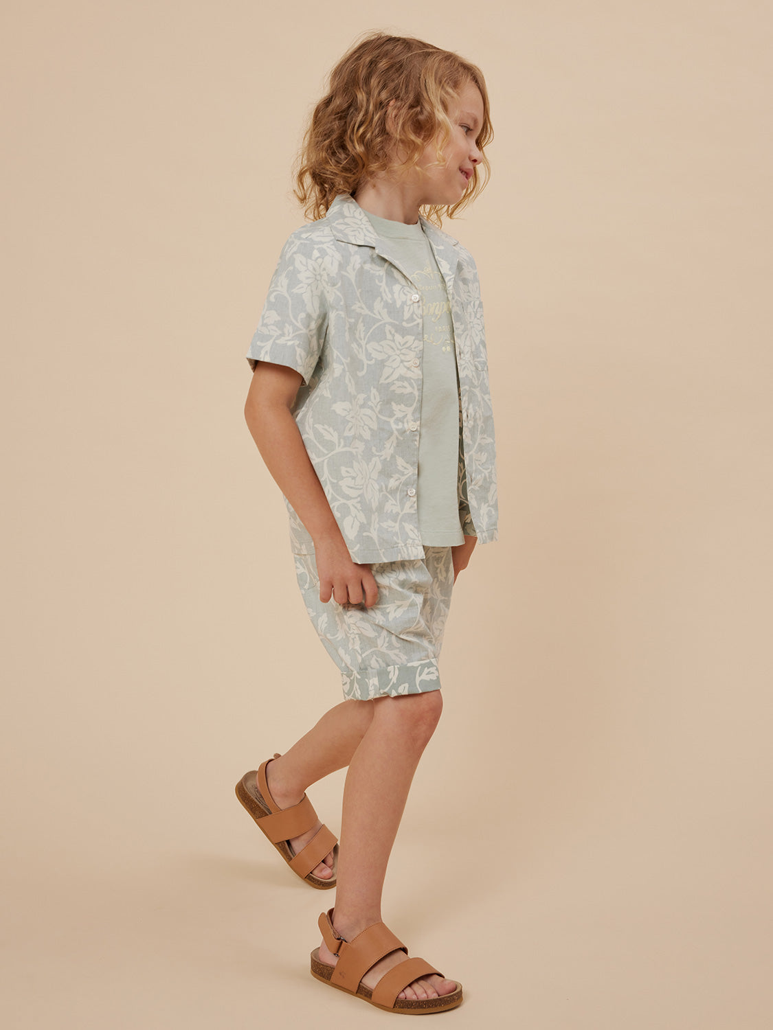 Bonpoint Kids shirt Steve Grey in Grey 6902146591-3.jpg | NICKIS.com