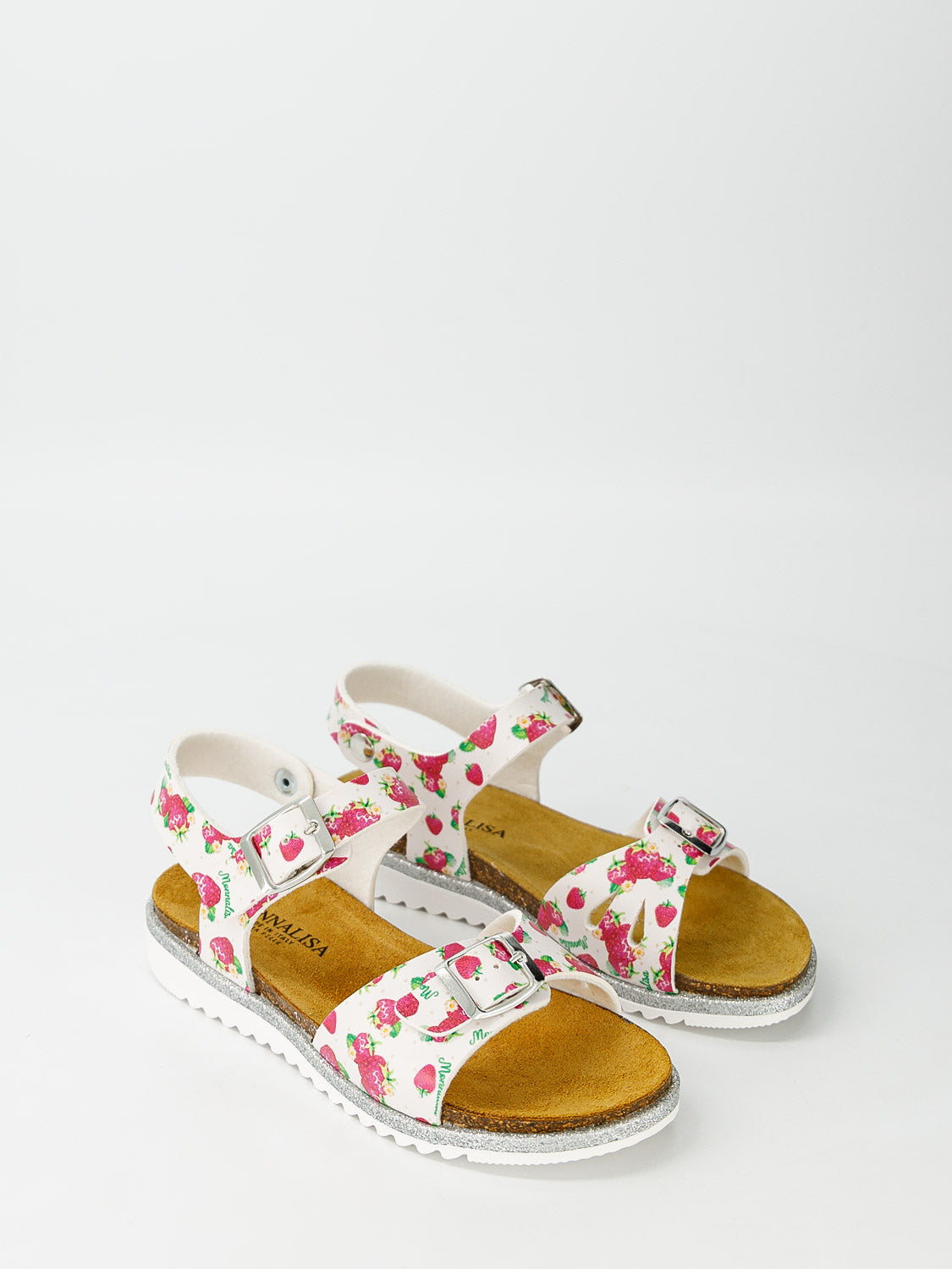 Monnalisa Kids sandals White in White 6902147989-5.jpg | NICKIS.com