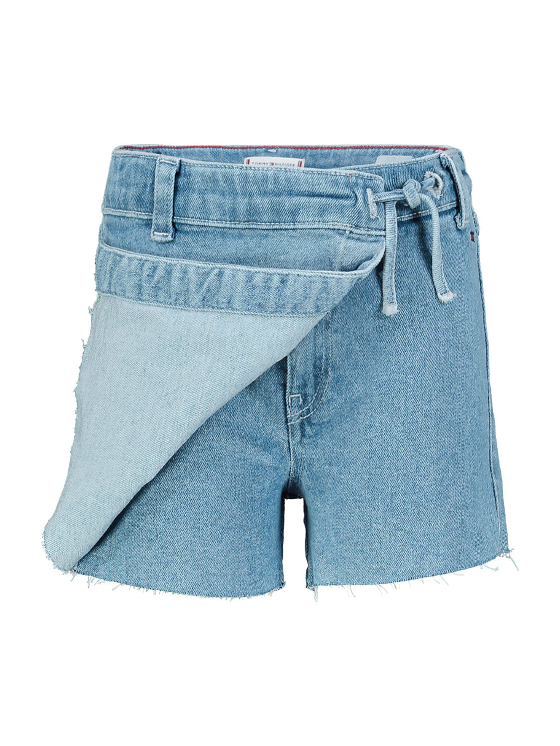 Tommy Hilfiger Kids Skort Denim Skort Light Wash  in  6902250896-6.jpg | NICKIS.com