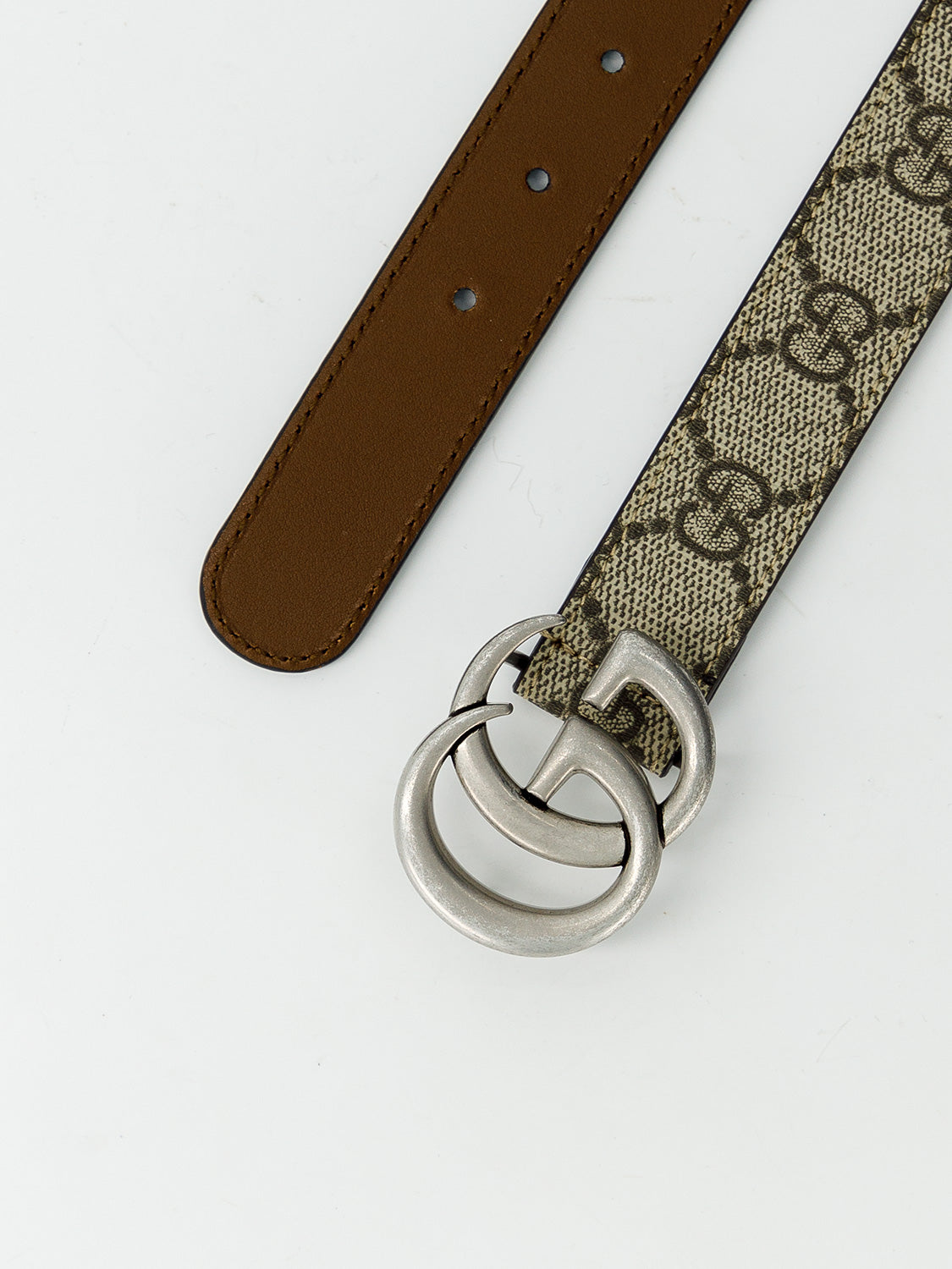 Gucci Kids Belt Brown in Brown 6902291632-3.jpg | NICKIS.com