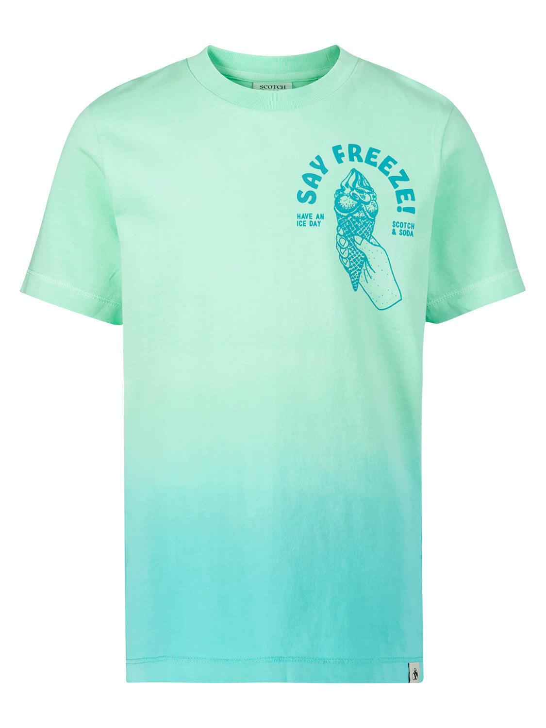 Scotch & Soda Kids t-shirt Mint Green in Mint Green 6902350900-1.jpg | NICKIS.com