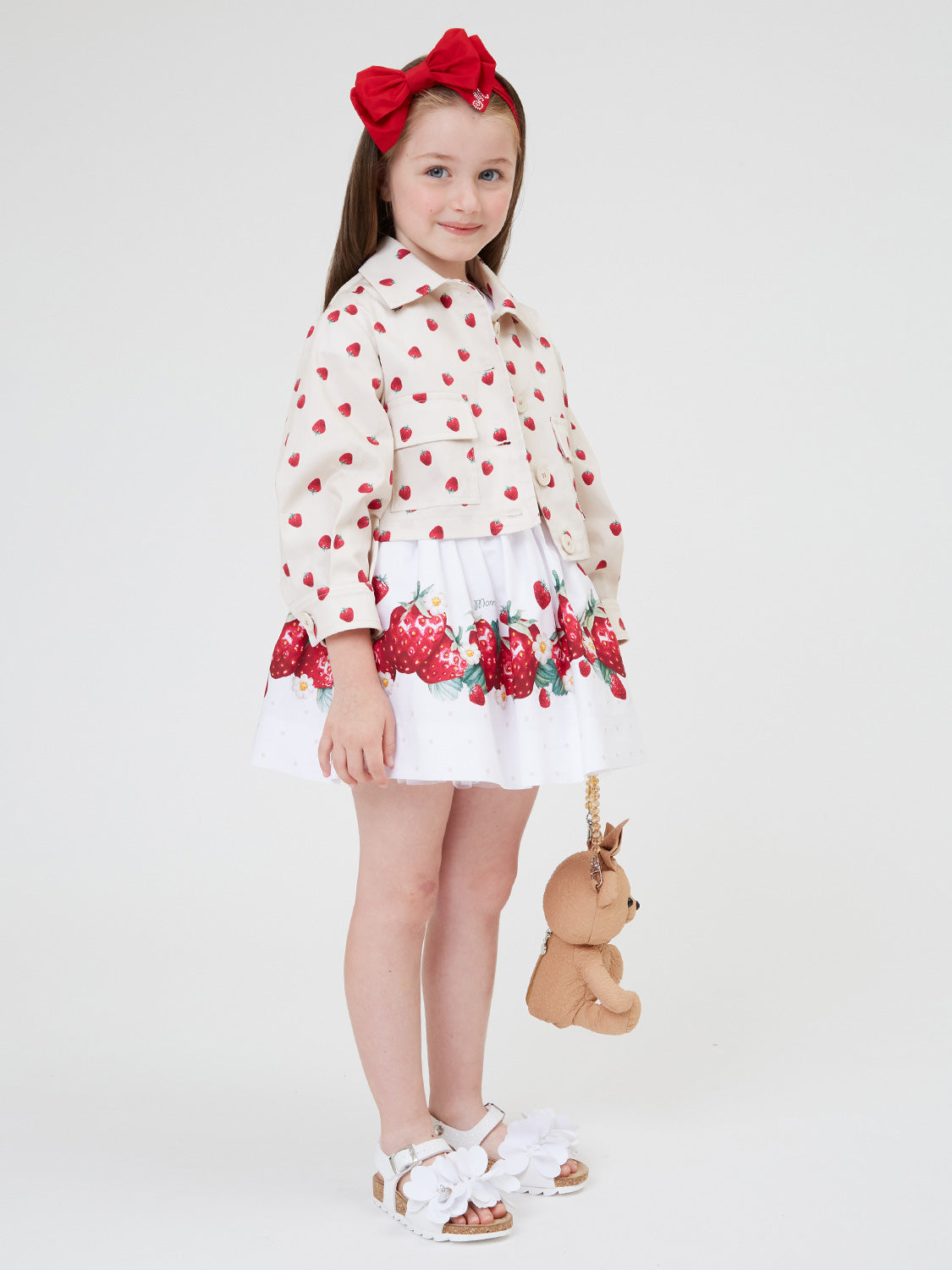 Monnalisa Kids skirt White in White 6902396743-2.jpg | NICKIS.com