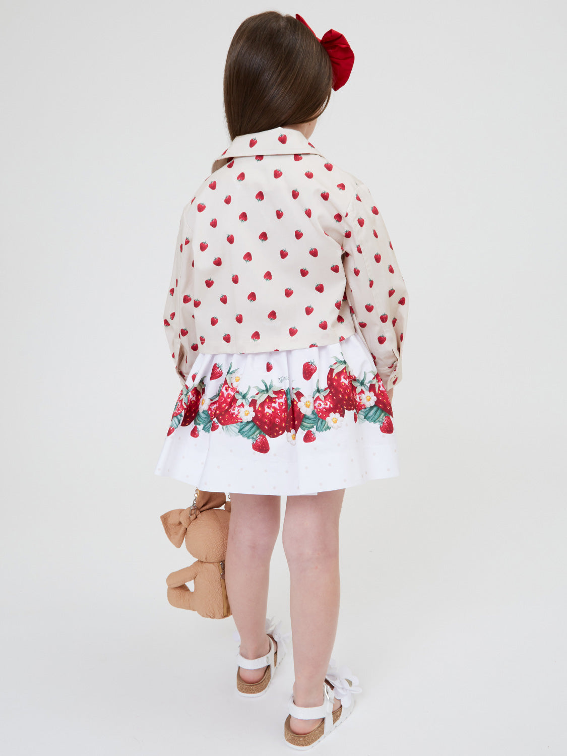 Monnalisa Kids skirt White in White 6902396743-3.jpg | NICKIS.com