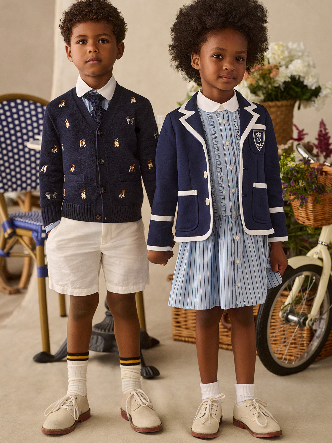 Polo Ralph Lauren Kids dress Blue in Blue 6902431424-2.jpg | NICKIS.com