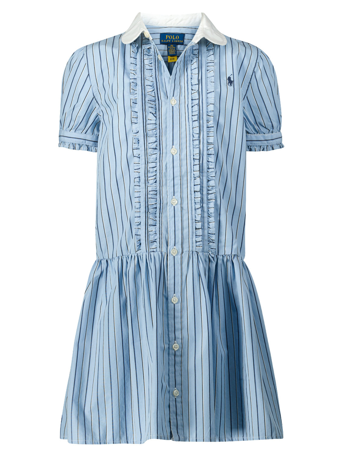 Polo Ralph Lauren Kids dress Blue in Blue 6902431424-4.jpg | NICKIS.com