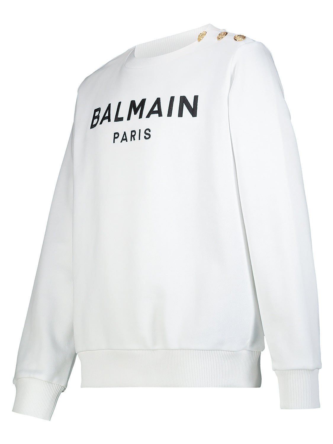 Balmain Kids Sweatshirt White in White 6902498605-4.jpg | NICKIS.com