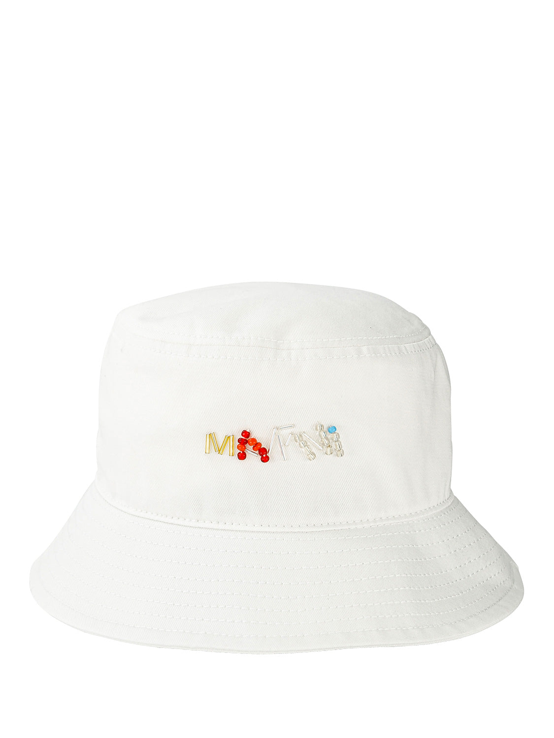 Marni Kids hat White in White 6902591091-1.jpg | NICKIS.com