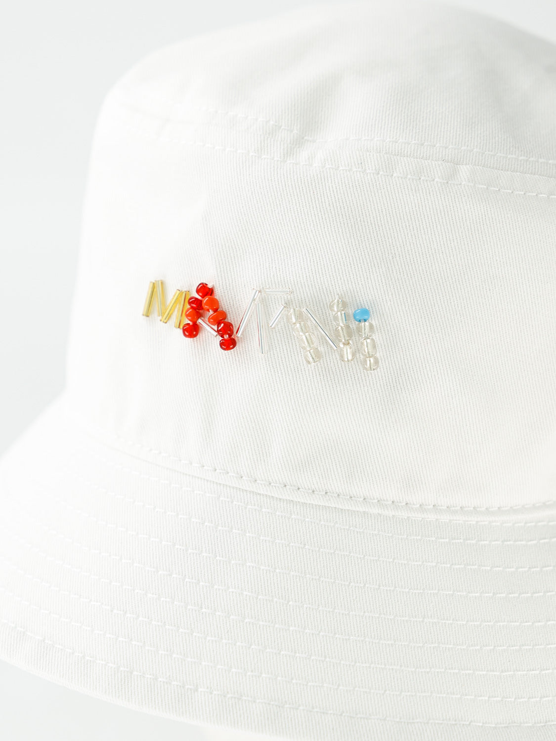 Marni Kids hat White in White 6902591091-5.jpg | NICKIS.com