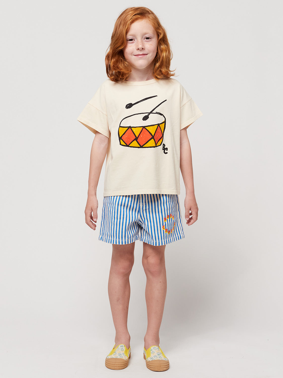 Bobo Choses Kids t-shirt Play The Drum  in  6902595316-2.jpg | NICKIS.com