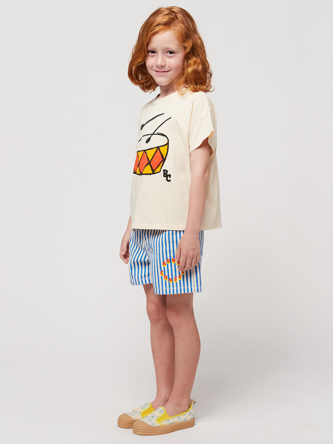 Bobo Choses Kids t-shirt Play The Drum  in  6902595316-8.jpg | NICKIS.com