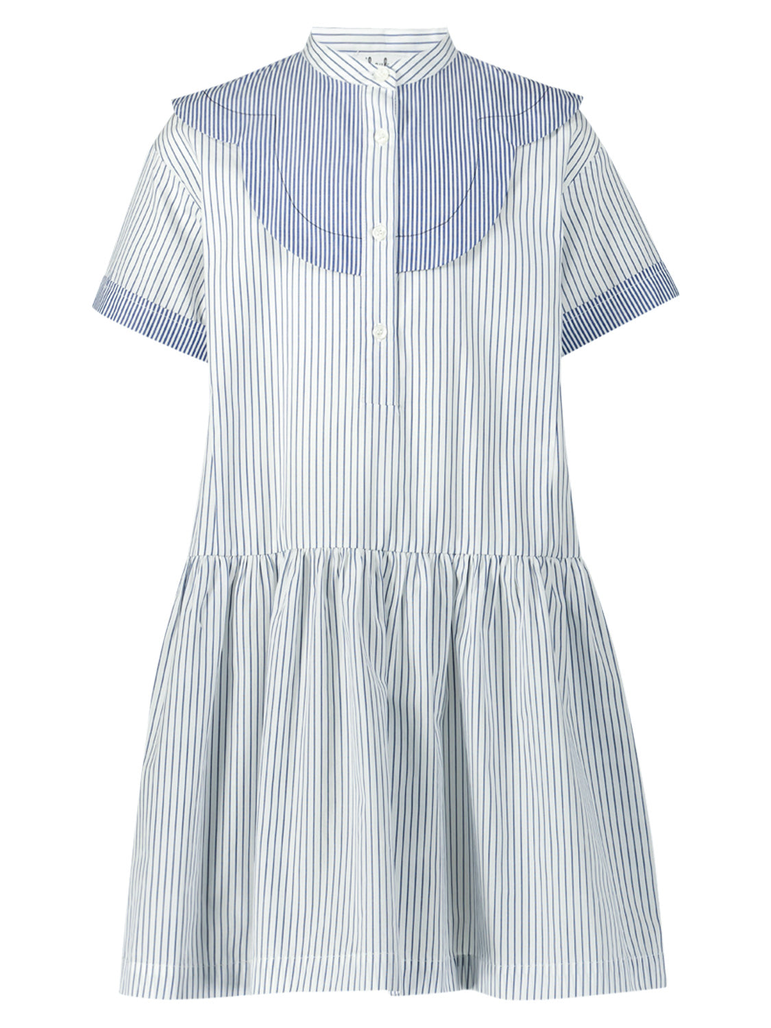 Il Gufo Kids dress White in White 6902616320-1.jpg | NICKIS.com