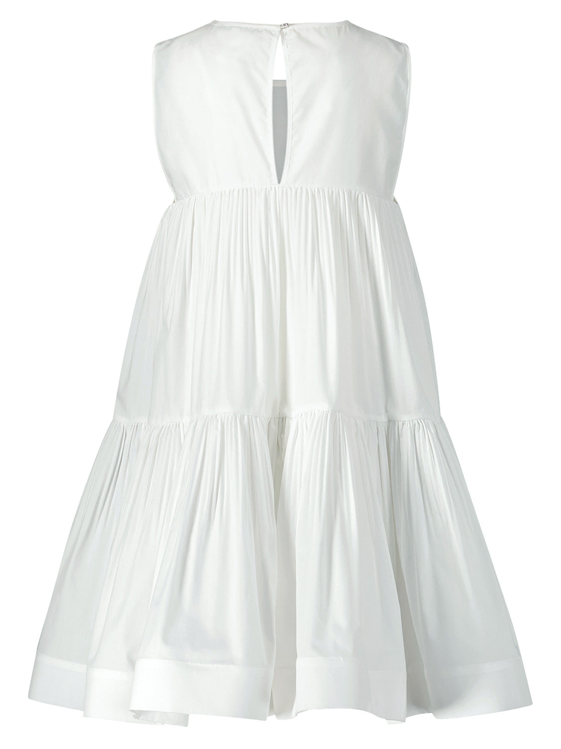 PATRIZIA PEPE GIRL Kids dress White in White 6902626751-5.jpg | NICKIS.com