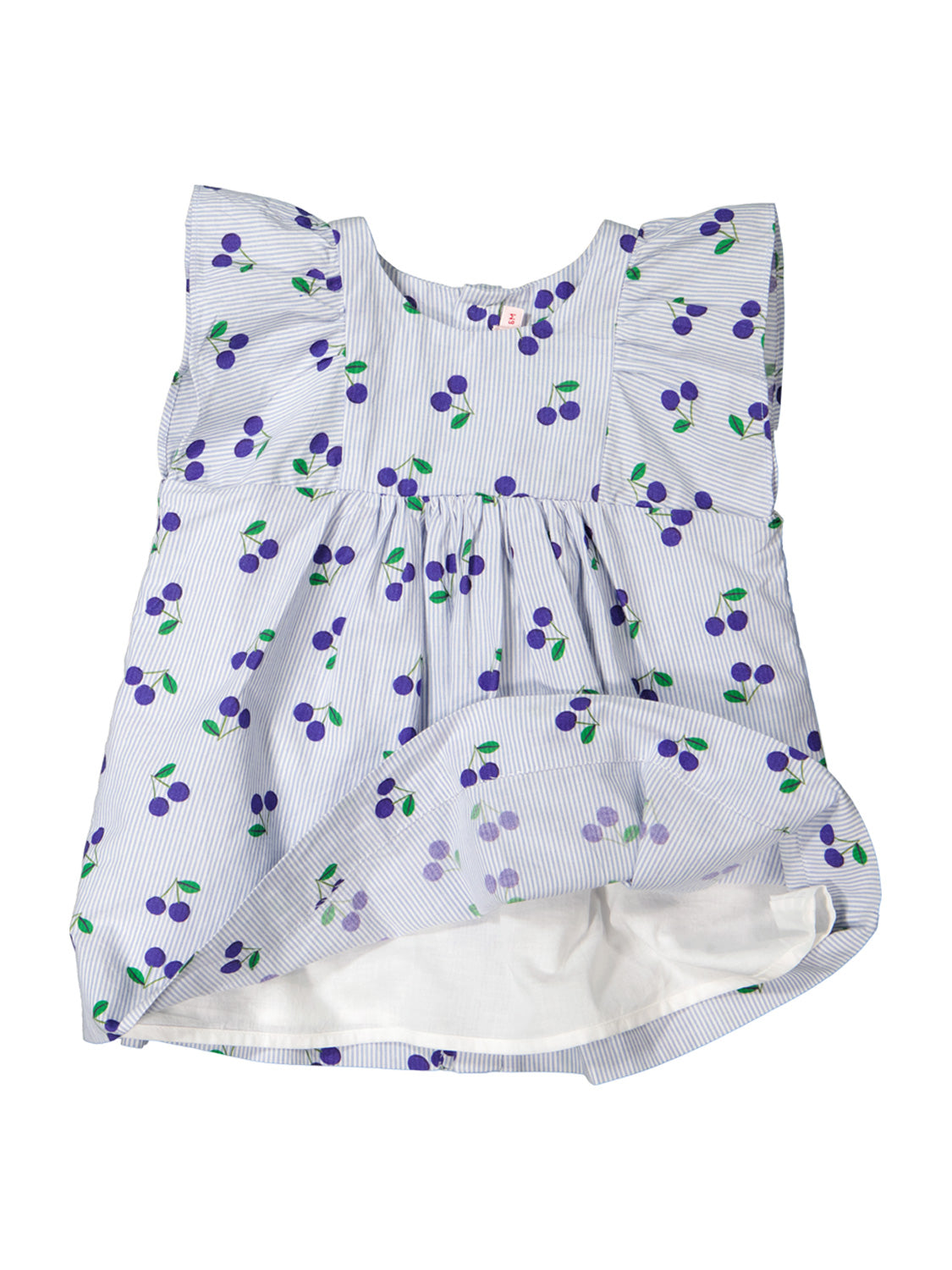 Bonpoint Kids dress Lulu Blue in Blue 6902691412-7.jpg | NICKIS.com