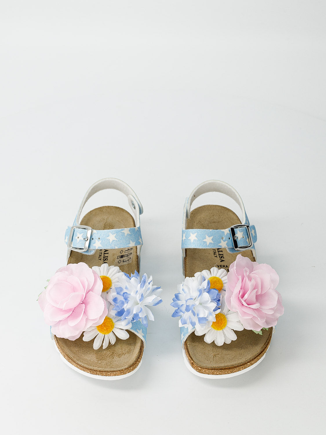 Monnalisa Kids sandals Blue in Blue 6902708776-4.jpg | NICKIS.com